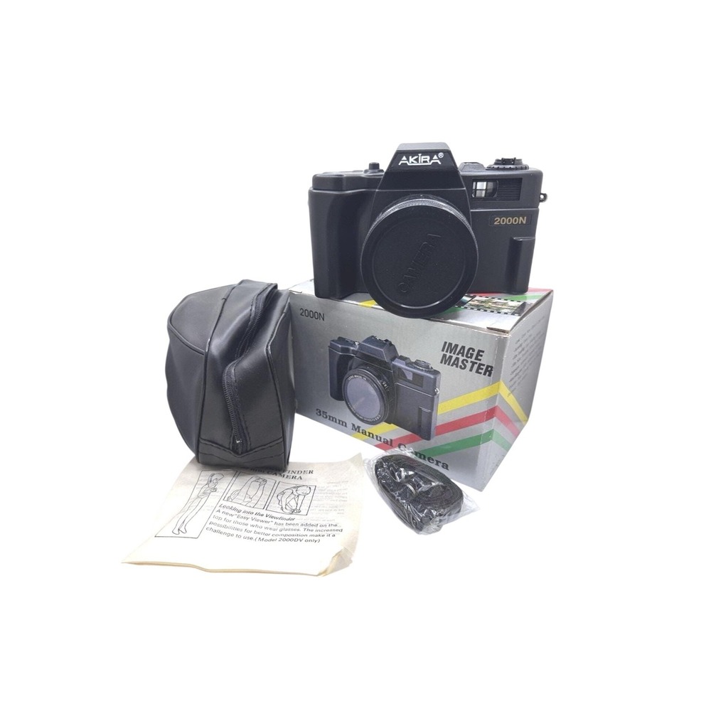 Akira 2000N 35mm Manual‎ Film Camera Image Master with Case